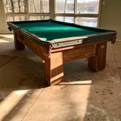 Vintage Pool Table